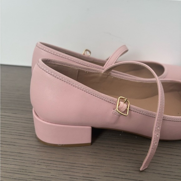 Madden Girl Womens Blush Pink Mary Jane Block Heels Tutuu Ballet‎ Flat Size 8.5 - Picture 8 of 10
